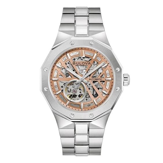 Orologio Bulova Uomo Octagonal automatico in Acciaio 96A351 - 96A351